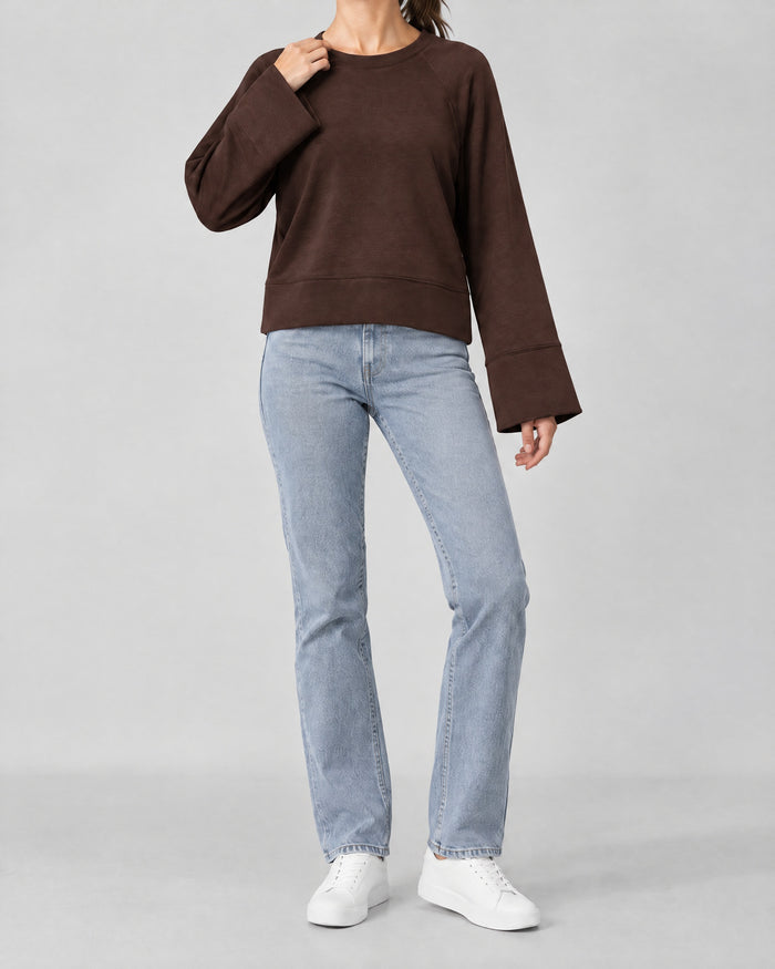 Reglan Kol Kanallı Sweatshirt
